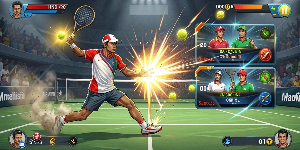 Tampilan awal permainan yang menarik.
