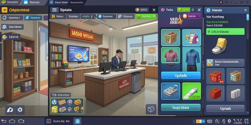 Tangkapan layar dari dunia game yang menakjubkan.