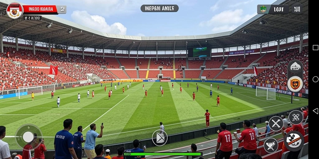 Tampilan gameplay yang seru dan interaktif.