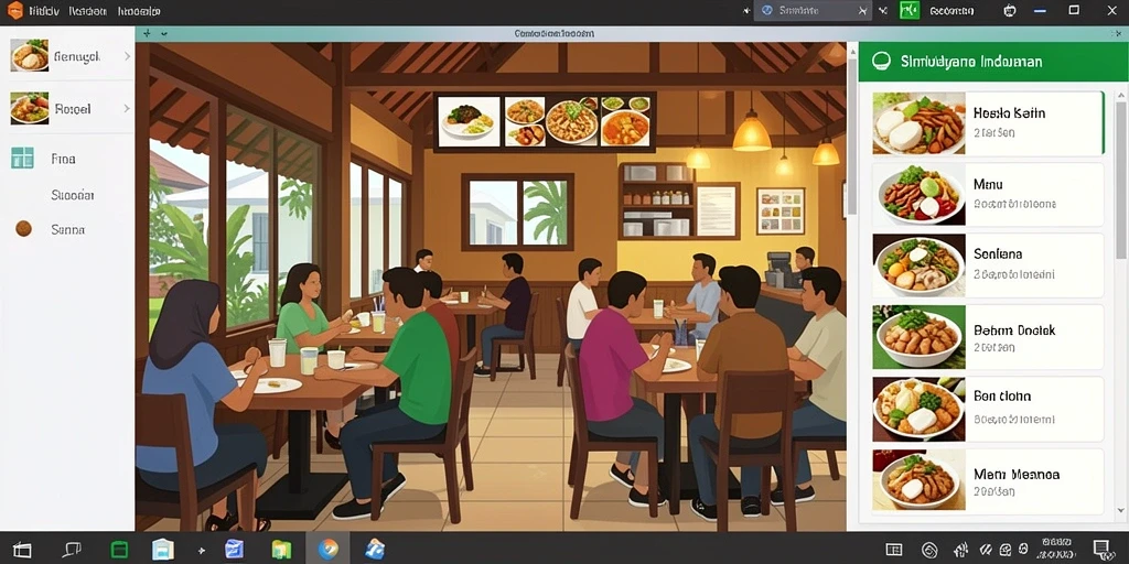 Tampilan antarmuka yang menarik dan mudah dinavigasi.