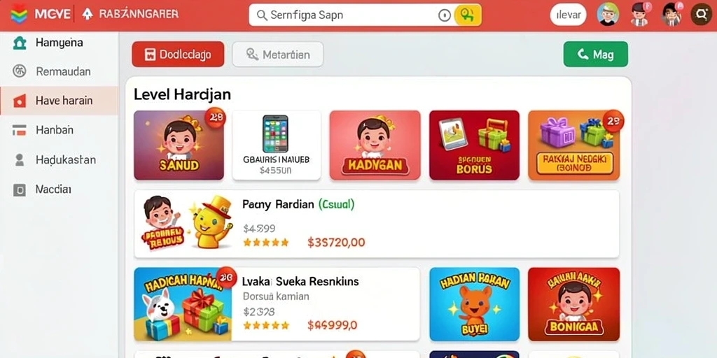Menampilkan aksi seru menjelajahi gua.