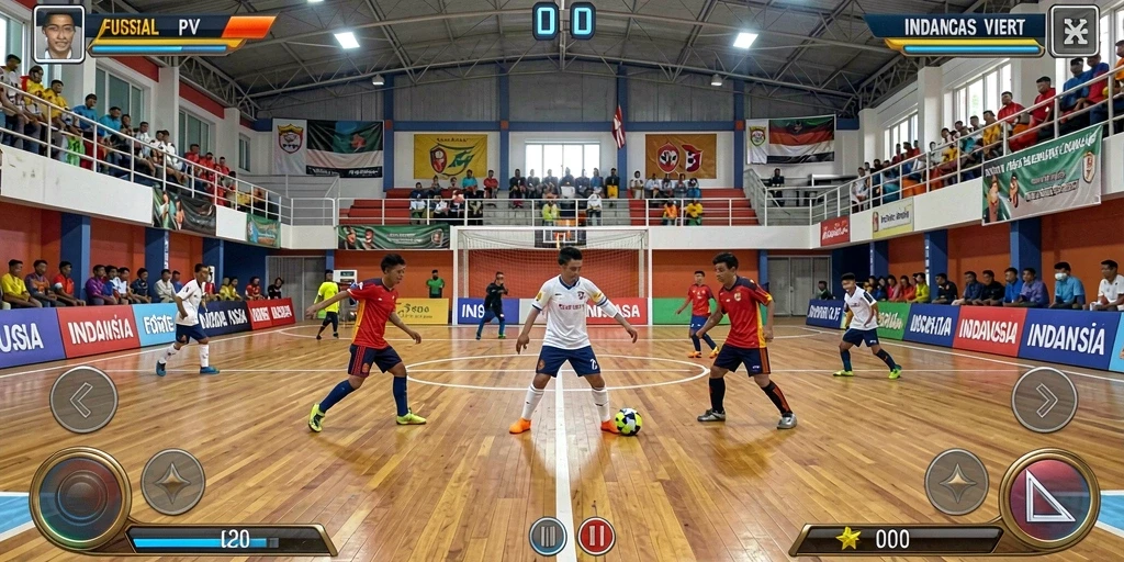 Tampilan antarmuka PK95 yang menarik dan modern.