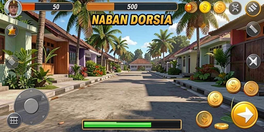 Tampilan menu utama SOBATGAMING yang menarik.