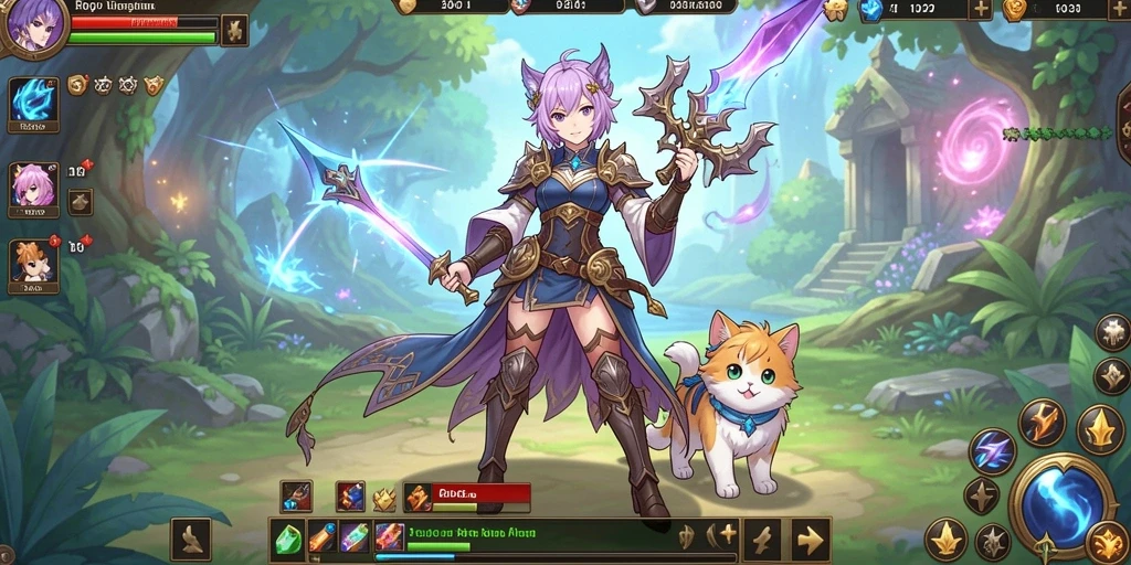 Screenshot menunjukkan tampilan menu yang menarik dan intuitif.